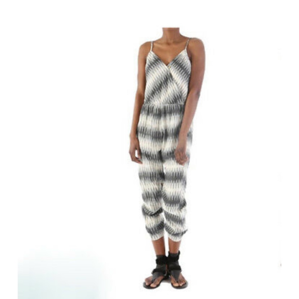 The Odells Woven Ikat Lined Jumpsuit XS